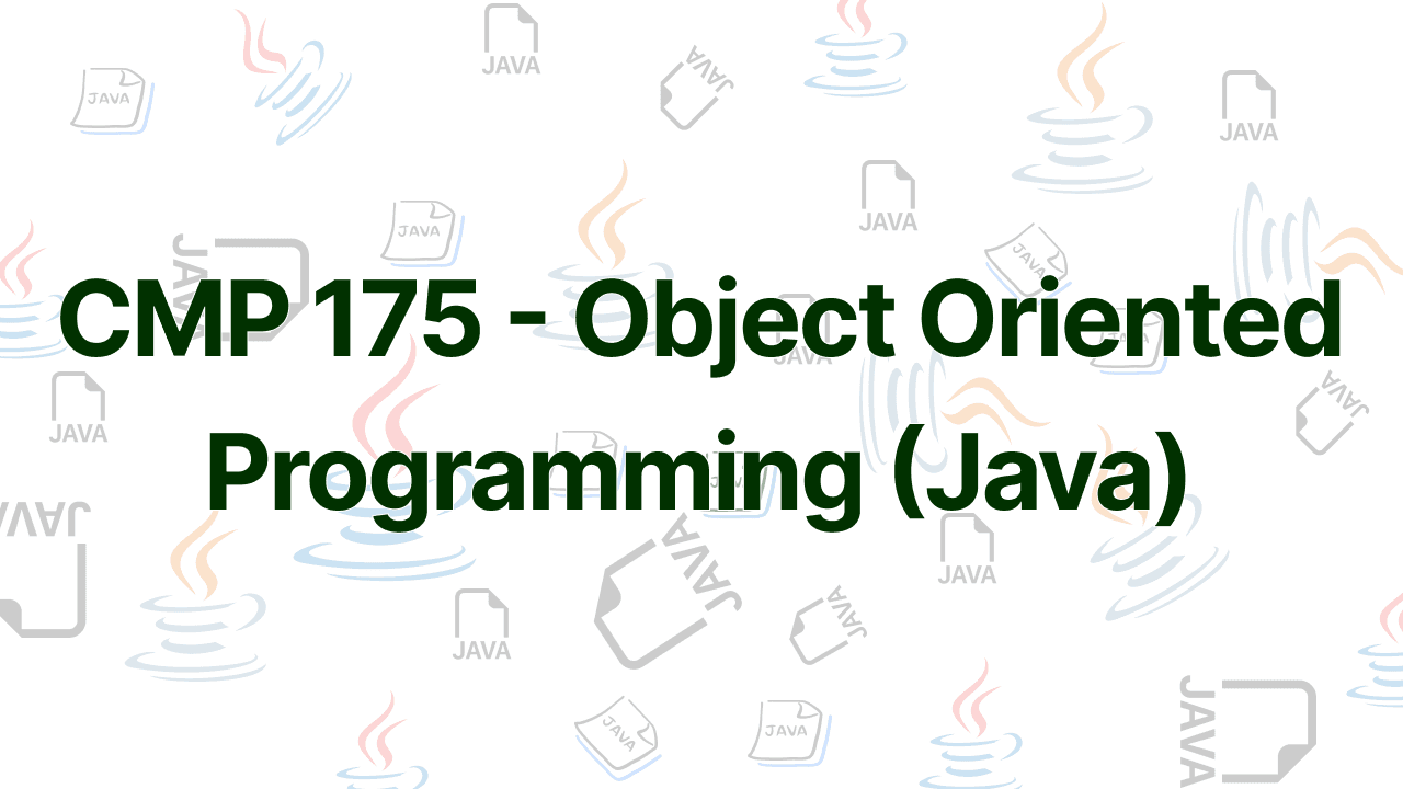Object Oriented Programming (Java) icon